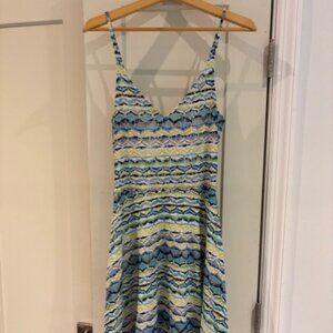 summer dress - Aqua - size L - worn once